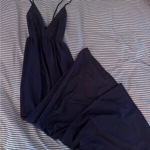 Urban Outfitters Navy Jumpsuit